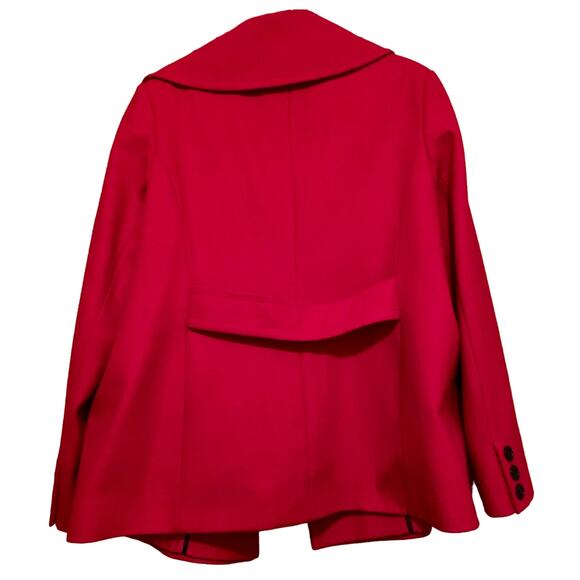 Tommy Hilfiger Red Wool Blend Jacket - XL - Picture 2 of 10